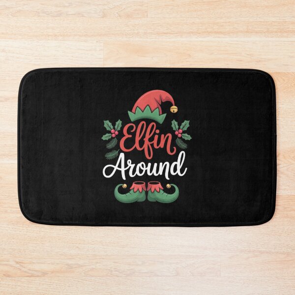 Item preview, Elfin Around Christmas Elves Gifts Funny Elf Xmas designed and sold by DrewLeuschke.