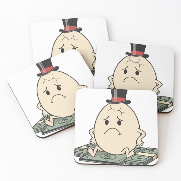 Item preview, Will Work For Eggs - Funny Trump Inflation Satire & Egg Economy Art designed and sold by AV.