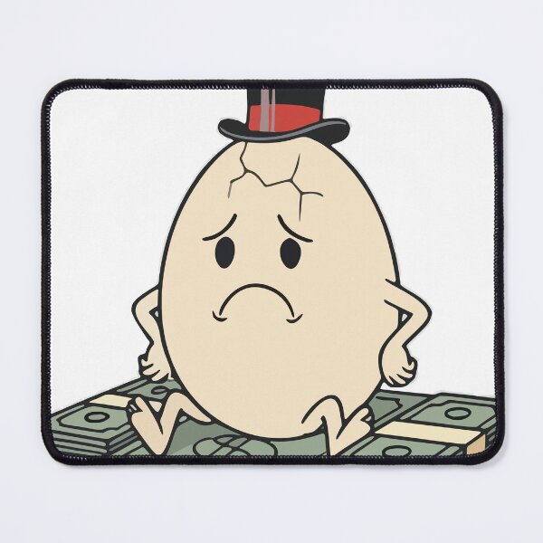 Item preview, Will Work For Eggs - Funny Trump Inflation Satire & Egg Economy Art designed and sold by AV.