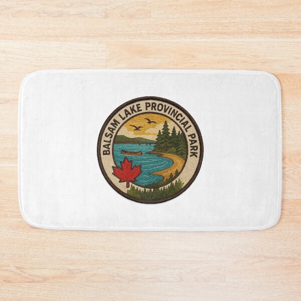 Item preview, Balsam Lake Provincial Park patch designed and sold by CompassLake.
