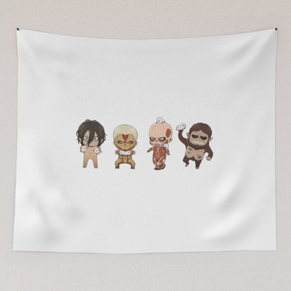 Item preview, Attack on Titan Wall Breach Scene – Epic Manga Style designed and sold by JohnnyFive8.