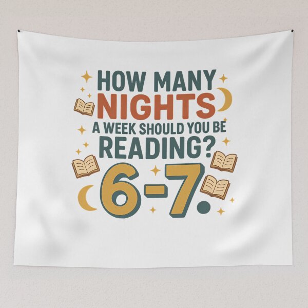 Item preview, Seven Funny Quote A Week How Six Nights Many Reading Teacher Book Humor designed and sold by PEDDAKAPRADEEP.
