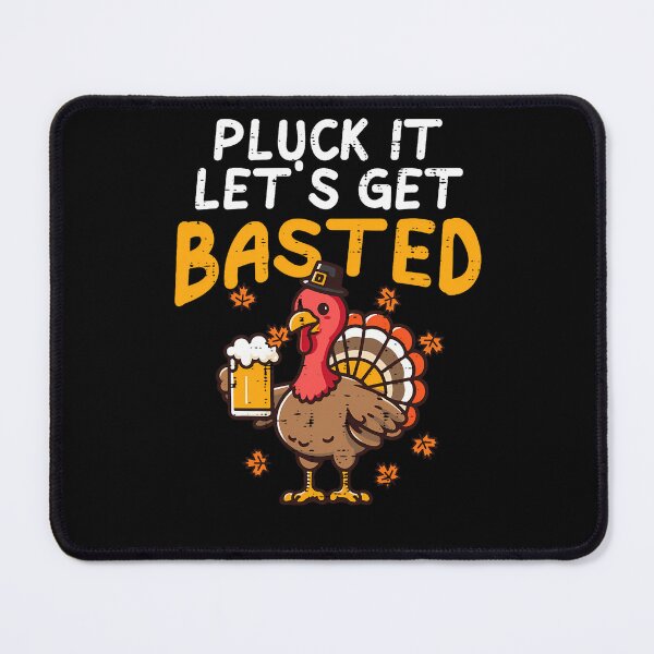 Item preview, It Holiday Get Lets Pluck Happy Quote Thanksgiving Vintage Basted designed and sold by HollyShabero.