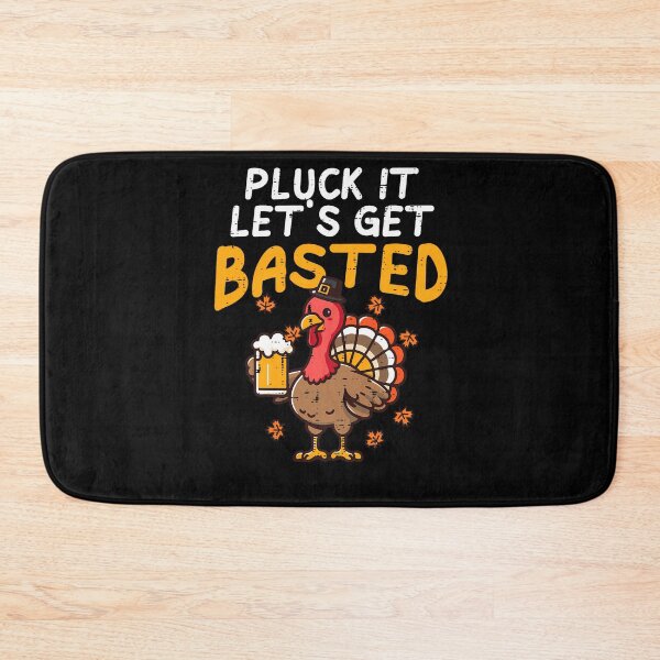 Item preview, It Holiday Get Lets Pluck Happy Quote Thanksgiving Vintage Basted designed and sold by HollyShabero.