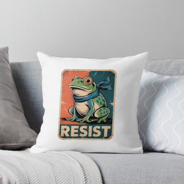 Artikelvorschau, Resist Frog Portland Froschprotest entworfen und verkauft von StephenDDArt.