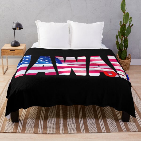 Item preview, HAWAII USA - Red White and Blue Sticker Tee Shirt designed and sold by Adam Gormley.