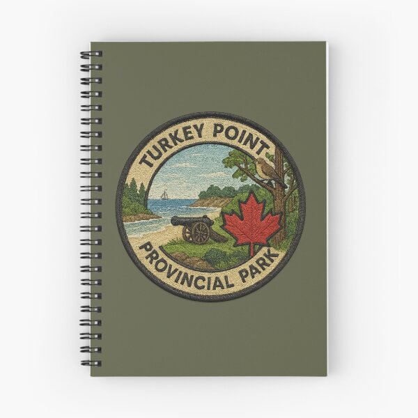 Item preview, Turkey Point Provincial Park patch designed and sold by CompassLake.