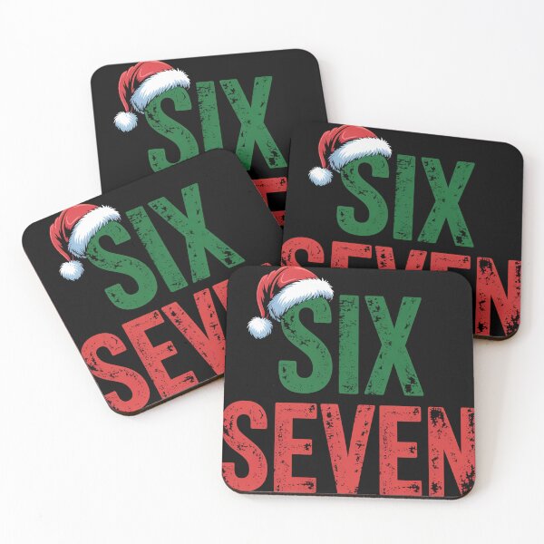Item preview, Santa Hat 6 7 Six Seven Gen Z Alpha designed and sold by StephenDDArt.