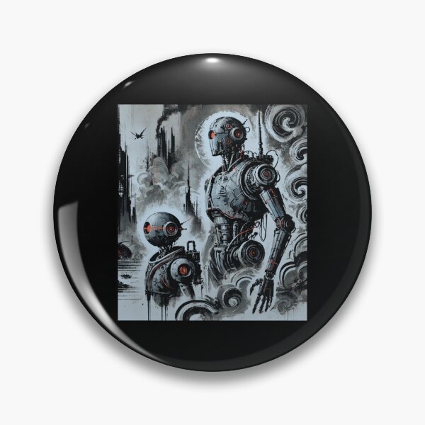 Item preview, Futuristic Humanoid Robot designed and sold by TEEJAMBOREE.