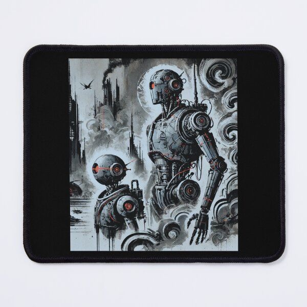 Item preview, Futuristic Humanoid Robot designed and sold by TEEJAMBOREE.