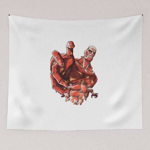 Item preview, Attack on Titan Wall Breach Scene – Epic Manga Style designed and sold by JohnnyFive8.