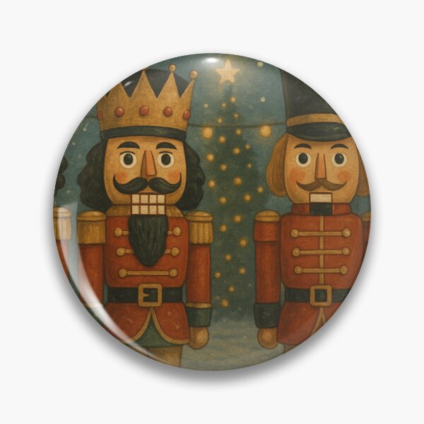 Item preview, Vintage Christmas Nutcracker Parade – Festive Retro Holiday Art designed and sold by leen12 Art Designs Prints.