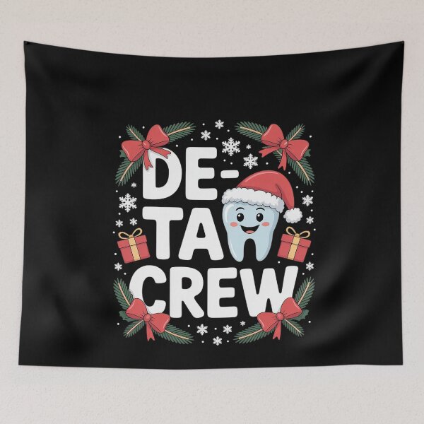 Item preview, Dental Christmas Crew Dental Hygienist Assistant RDA Gift designed and sold by MinaReinger.