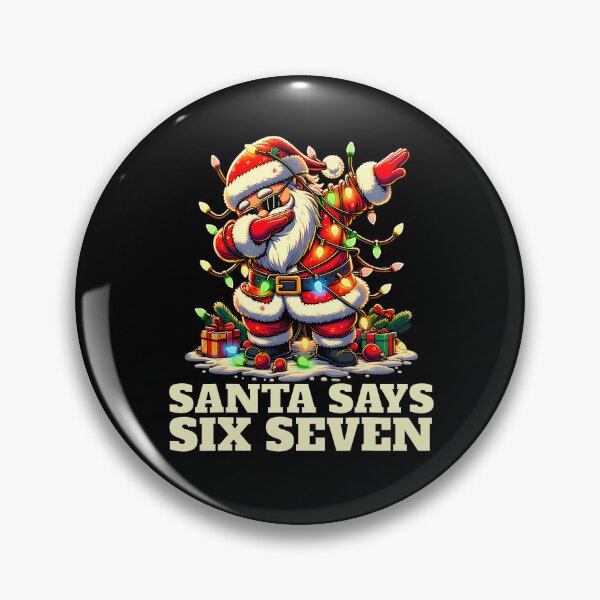 Item preview, Happy Seven Holiday Santa Six Santa Retro Claus Says Bruh designed and sold by ChadnoSmith.