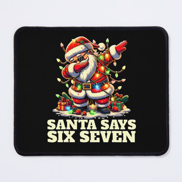 Item preview, Happy Seven Holiday Santa Six Santa Retro Claus Says Bruh designed and sold by ChadnoSmith.