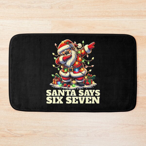 Item preview, Happy Seven Holiday Santa Six Santa Retro Claus Says Bruh designed and sold by ChadnoSmith.