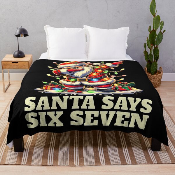 Item preview, Happy Seven Holiday Santa Six Santa Retro Claus Says Bruh designed and sold by ChadnoSmith.