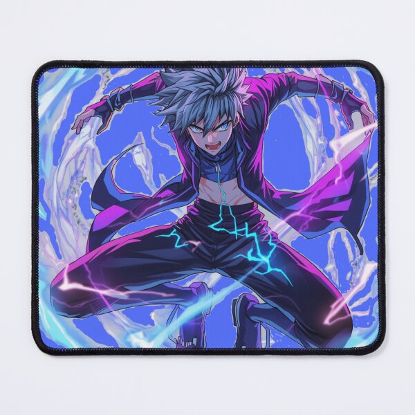 Item preview, Stormborn Assassin – Anime Electric Aura Original Character designed and sold by ThroneOfAnime.