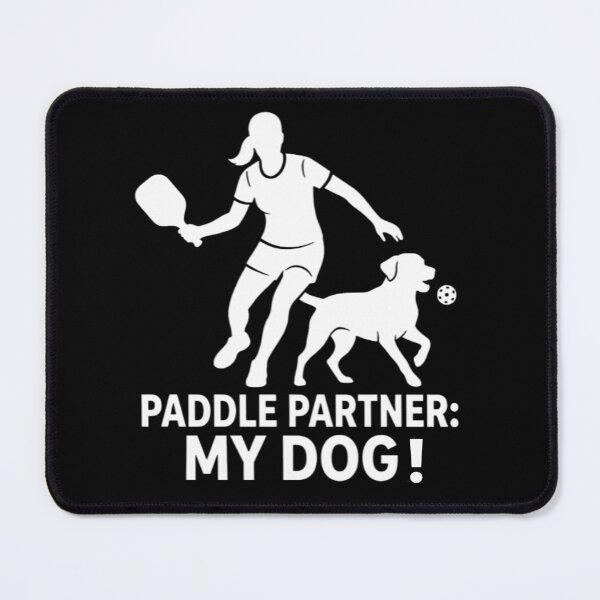 Item preview, Paddle Partner: My Dog – Pickleball & Dog Lovers T-Shirt designed and sold by 519xdesign.