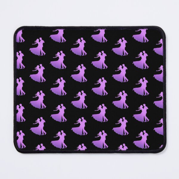 Item preview, A couple performing a ballroom dance_3_Purple paint_side view designed and sold by Aariq.
