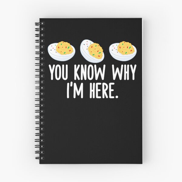 Item preview, Retro For Humor Gift Egg Why Thanksgiving I'm Funny Lovers Dinner And Fans Here Know You Deviled Egg Deviled Holiday designed and sold by PAMELANUNZIO.