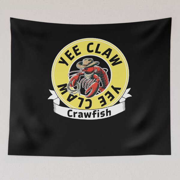 Item preview, Yee Claw Crawfish Cowboy Rodeo Tee designed and sold by LashondaGreen89.