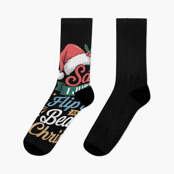 Item preview, Dear Santa Just Need Flip Flops And A Beachy Christmas designed and sold by DrewLeuschke.