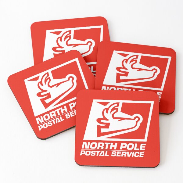 Item preview, North Pole Postal Service (Red) designed and sold by Justin Ellis.
