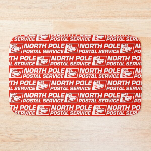 Item preview, North Pole Postal Service (Red) designed and sold by Justin Ellis.