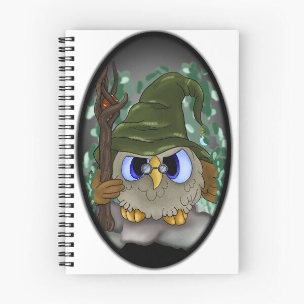 Item preview, Wizard Owl designed and sold by JayBirdStudio.