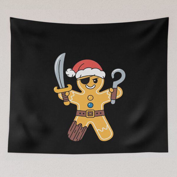 Item preview, Dabbing Christmas Gingerbread Pirate Halloween designed and sold by MinaReinger.