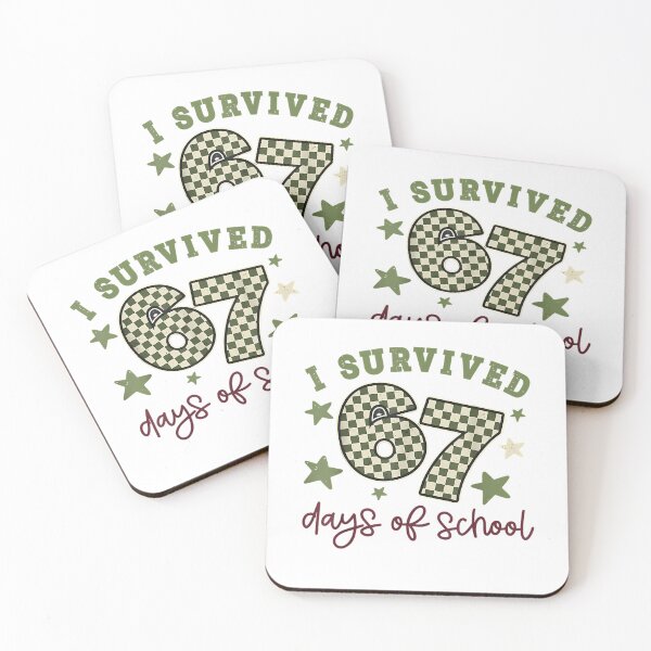 Item preview, 67 Student Teacher Meme I School Survived Days of Funny 67 Classic designed and sold by SteveSaccoro.