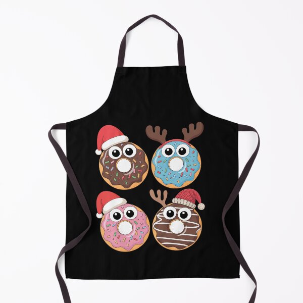 Item preview, Cute Shocked Christmas Donut , Police Officer XmasTee designed and sold by RayArmstrong.
