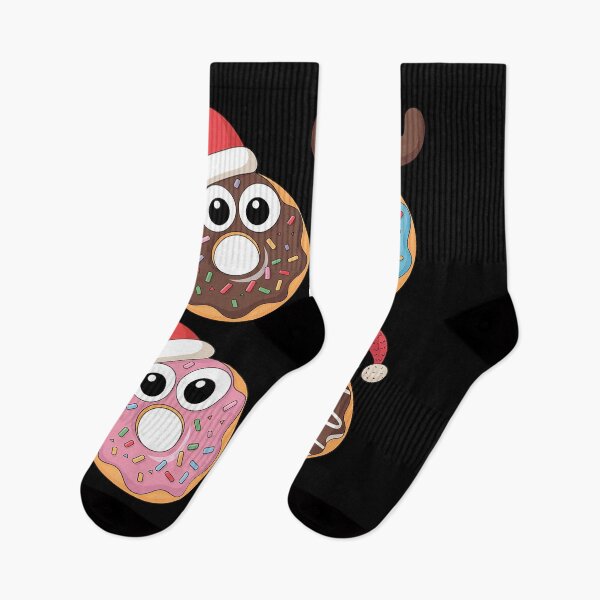 Item preview, Cute Shocked Christmas Donut , Police Officer XmasTee designed and sold by RayArmstrong.