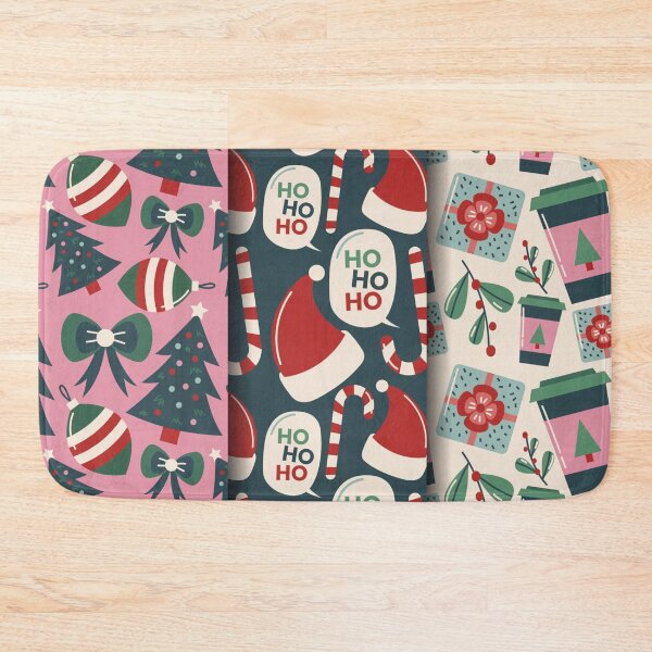 Item preview, Hand Drawn Flat Christmas Pattern designed and sold by successmom.
