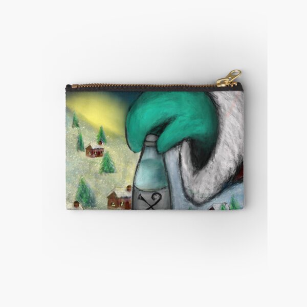 Item preview, Santa holding soda designed and sold by ConfuzRandomly.