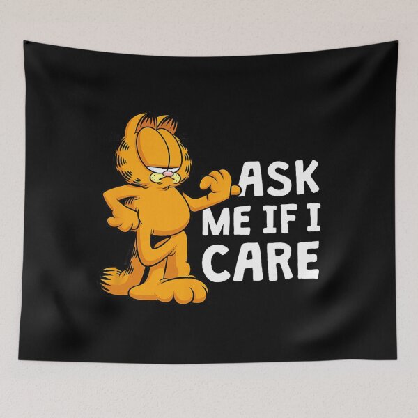 Item preview, Garfield Attitude Meme – Funny Lazy Cat Humor Design designed and sold by BaileJavo.