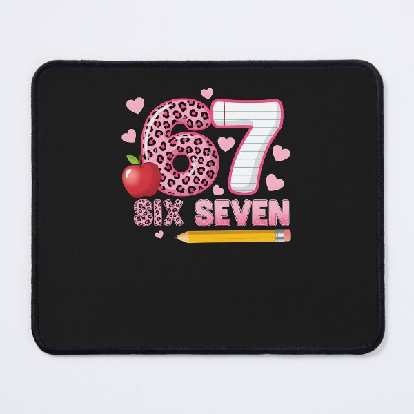 Item preview, 67 Days Of School Leopard Six Seven 67Th Day Of School Girls designed and sold by diyoor.