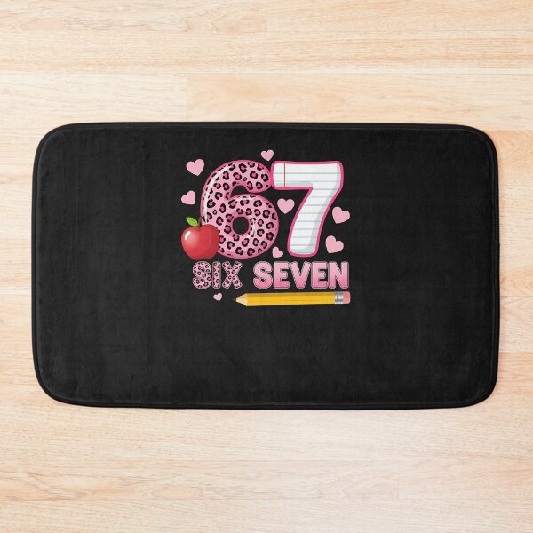 Item preview, 67 Days Of School Leopard Six Seven 67Th Day Of School Girls designed and sold by diyoor.