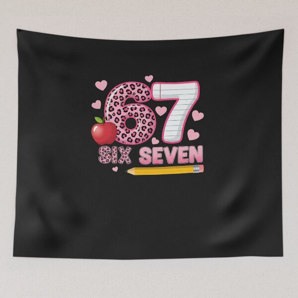 Item preview, 67 Days Of School Leopard Six Seven 67Th Day Of School Girls designed and sold by diyoor.