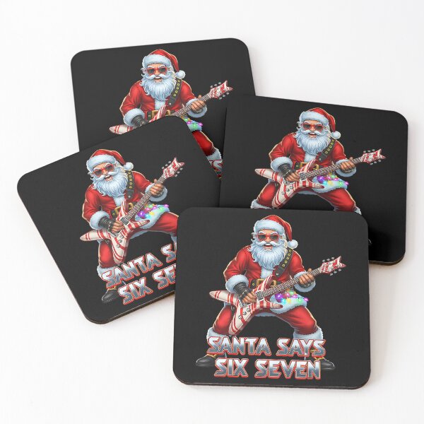 Item preview, Happy Retro Claus Santa Says Six Holiday Bruh Santa Seven designed and sold by ChadnoSmith.