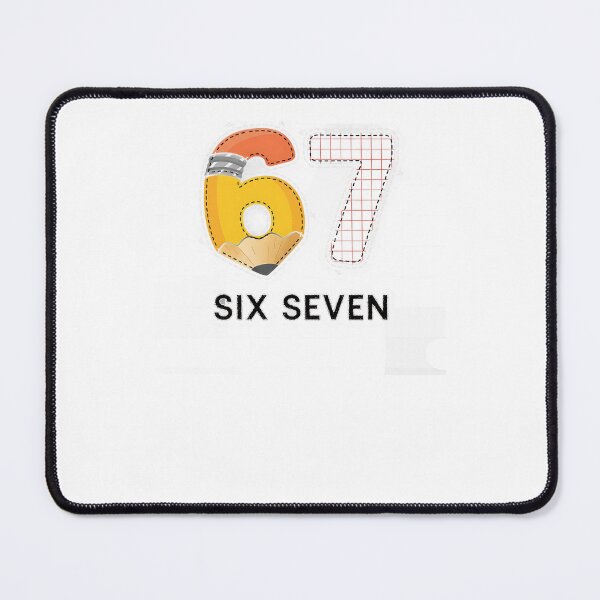 Item preview, 67 Days Of School Notebook Pencil Six Seven Days Of School designed and sold by diyoor.