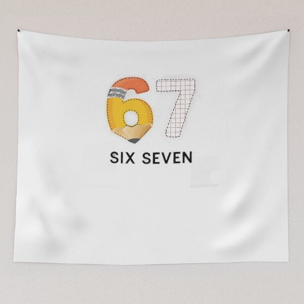 Item preview, 67 Days Of School Notebook Pencil Six Seven Days Of School  designed and sold by diyoor.