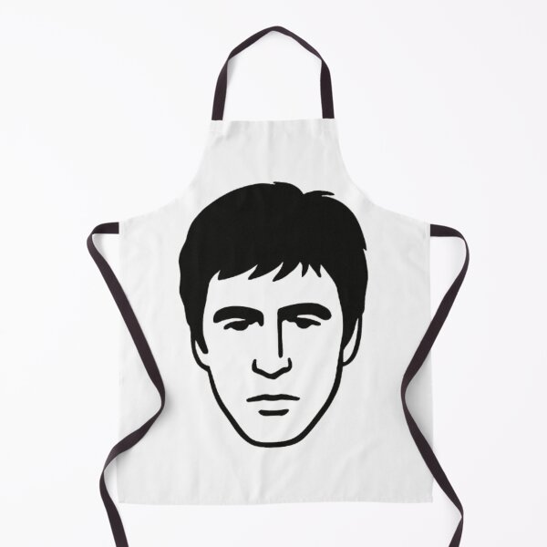 Item preview, minimalist face, scar, Tony designed and sold by Icon4Frames.