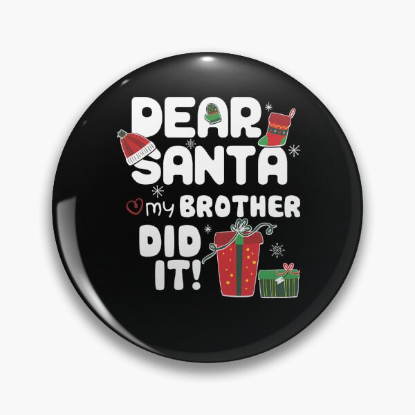 Item preview, Vintage Dear Retro Did Christmas Holiday Santa Brother It Funny My designed and sold by MediarMedic.