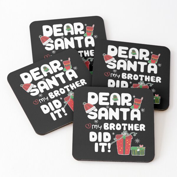 Item preview, Vintage Dear Retro Did Christmas Holiday Santa Brother It Funny My designed and sold by MediarMedic.