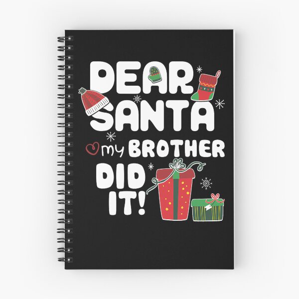 Item preview, Vintage Dear Retro Did Christmas Holiday Santa Brother It Funny My designed and sold by MediarMedic.