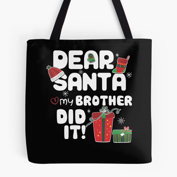 Item preview, Vintage Dear Retro Did Christmas Holiday Santa Brother It Funny My designed and sold by MediarMedic.