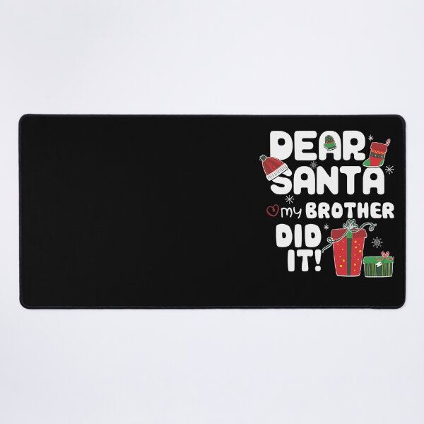 Item preview, Vintage Dear Retro Did Christmas Holiday Santa Brother It Funny My designed and sold by MediarMedic.