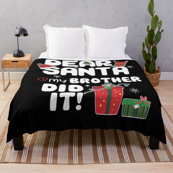 Item preview, Vintage Dear Retro Did Christmas Holiday Santa Brother It Funny My designed and sold by MediarMedic.